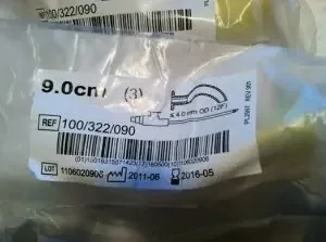 Portex – Oropharyngeal Airway Guedel 90 mm Length Yellow / Clear – 100/322/090
