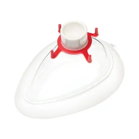 Portex Premium – Anesthesia Mask Elongated Style Adult Size 5 Hook Ring – 15055
