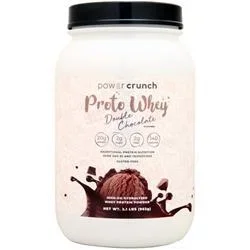 Power Crunch Proto Whey Double Chocolate 2.1 lbs