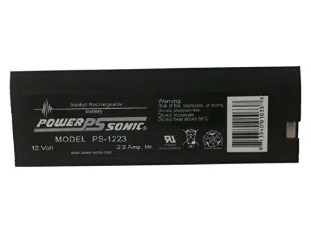 Power-Sonic – Sealed Lead Acid Battery Pack 12V Rechargeable 1 Pack – 0003757