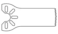 Precision – Saw Blade Medium Narrow, Aggressive – 2296003212