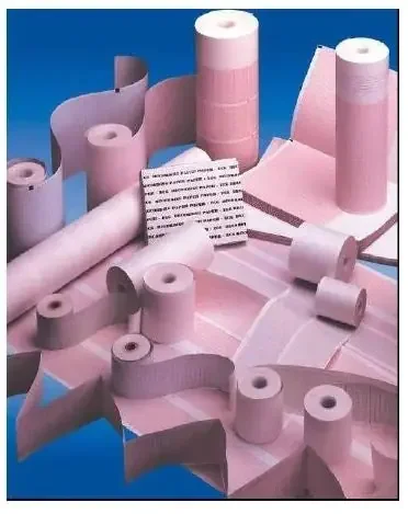 Precision Charts – Diagnostic Recording Paper Thermal Paper 210 mm X 80 Foot Z-Fold Red Grid – 94018P