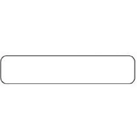 Precision Dynamics – Blank Label Multipurpose Label White Paper 1/3 X 1-1/2 Inch – 59705199