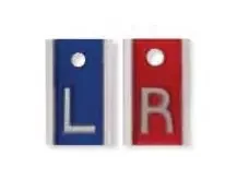 Precision Dynamics – Specialty Marker Sets Red / Blue 5/8 Inch Letter Height – MRK-E54