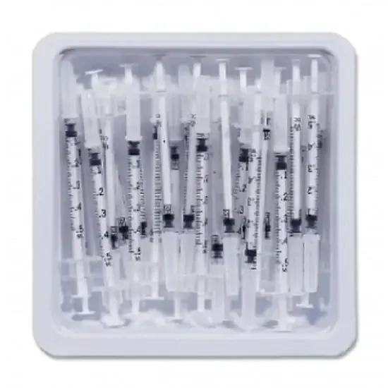 PrecisionGlide – Allergy Tray 1 mL 27 Gauge 3/8 Inch Regular Wall NonSafety – 305542