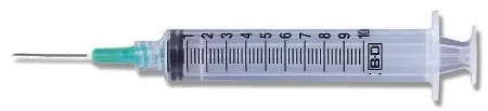 PrecisionGlide – Syringe with Hypodermic Needle 10 mL 21 Gauge 1 Inch Thin Wall NonSafety – 309642