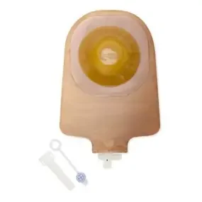 Premier – Urostomy Pouch One-Piece System 9 Inch Length Drainable Convex, Pre-Cut – 8495
