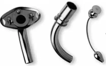 Premier Dental Products – Tracheostomy Tube Jackson Improved Regular Size 4 Uncuffed – 1034924