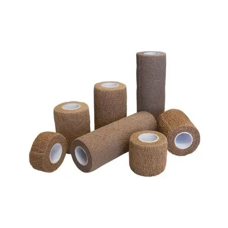 Premier Pro – Cohesive Bandage 4 Inch X 5 Yard Standard Compression Self-adherent Closure Tan NonSterile – 8944