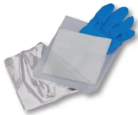 PremierPro – Exam Glove Medium Sterile Single Nitrile Standard Cuff Length Fully Textured Blue Not Chemo Approved – 5073