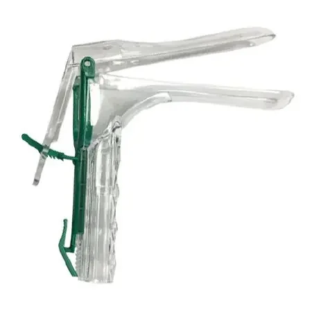 PremierPro – Vaginal Speculum Graves NonSterile Office Grade Plastic Medium Double Blade Duckbill Disposable Without Light Source Capability – 5301
