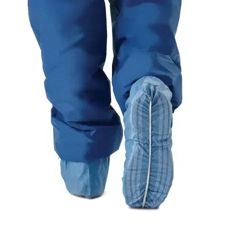 Premium – Shoe Cover Regular / Large Shoe High Nonskid Sole Blue NonSterile – NON29858