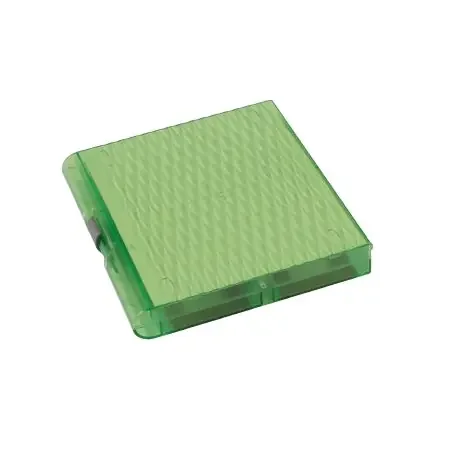 Premium Plus – Slide Storage Box 1-1/3 X 7-3/4 X 8-1/5 Inch Green ABS / Polypropylene 100 Slide Capacity – 120578