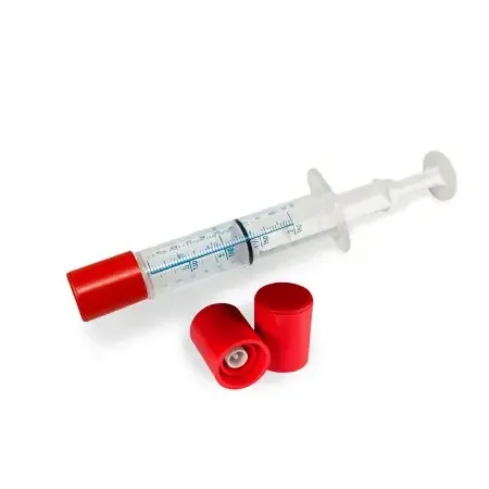 Prep-Lock – Tamper Evident Oral Tip Cap Red Top, ABS -Polystyrene, NonSterile – 57-70