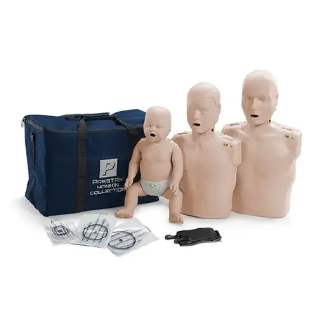Prestan – CPR Training Mannequin Pack Gender Neutral Adult / Child / Infant – PP-FM-300M-MS