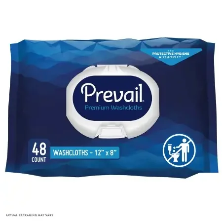 Prevail – Personal Wipe Soft Pack Aloe / Vitamin E / Chamomile Scented 48 Count – WW-710