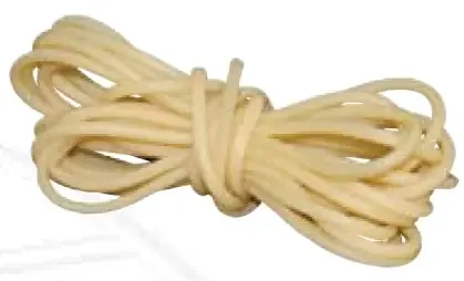 Primeline Industries – General Use Connector Tubing 50 Foot Length 0.125 Inch I.D. NonSterile Without Connector Amber Smooth OT Surface Natrual Latex Rubber – 014RA