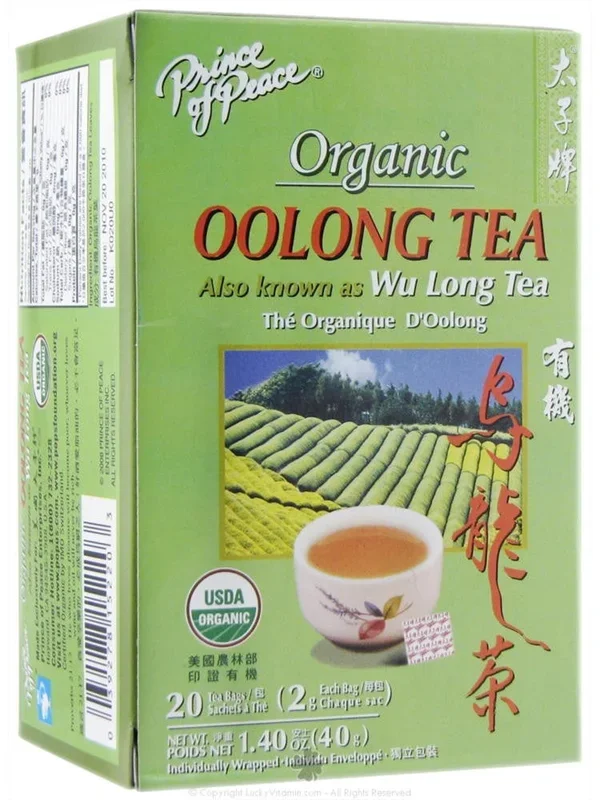 Prince of Peace, Organic Oolong Tea, 20 teabags