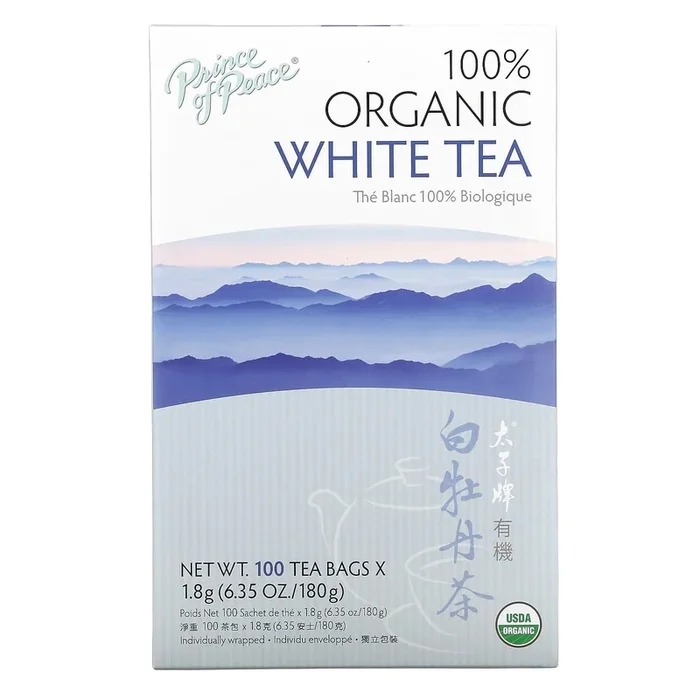 Prince Of Peace, Organic White Tea, 100