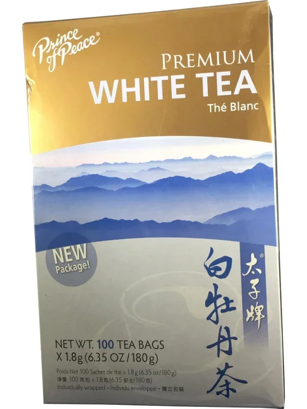 Prince of Peace, Premium White Tea, 100 teabags