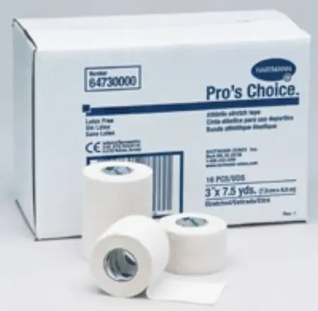 Pro‘s Choice Adhesive – Athletic Tape Stretch Cotton / Polyester 1-1/2 Inch X 7-1/2 Yard White NonSterile – 64710000