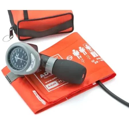 Pro‘s Combo I – Aneroid Sphygmomanometer Combo Kit Palm Hand Held Size 11 Nylon Cuff 21 Inch Stethoscope Tube Sprague Rappaport Stethoscope – 788-641-11AOR