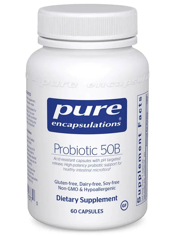 Probiotic 50B (soy and dairy free) by Pure Encapsulations