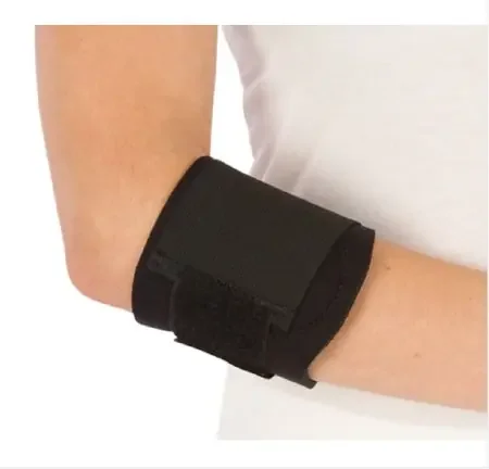 ProCare – Elbow Support PROCARE X-Large Contact Closure Tennis Left or Right Elbow 14 to 16 Inch Circumference Black – 79-81188