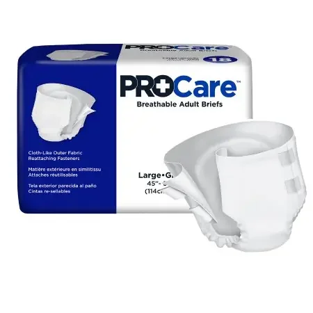 ProCare – Unisex Adult Incontinence Brief Large Disposable Heavy Absorbency – CRB-013/1