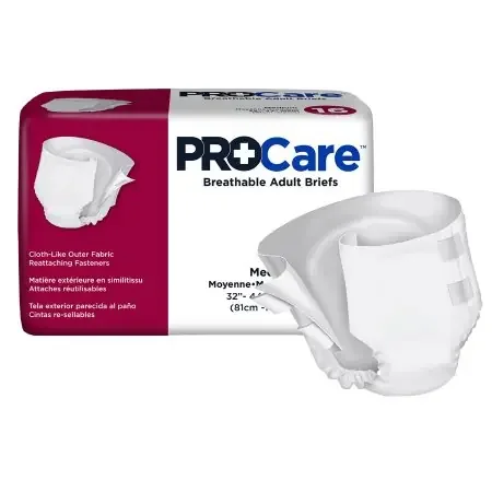 ProCare – Unisex Adult Incontinence Brief Medium Disposable Heavy Absorbency – CRB-012/1