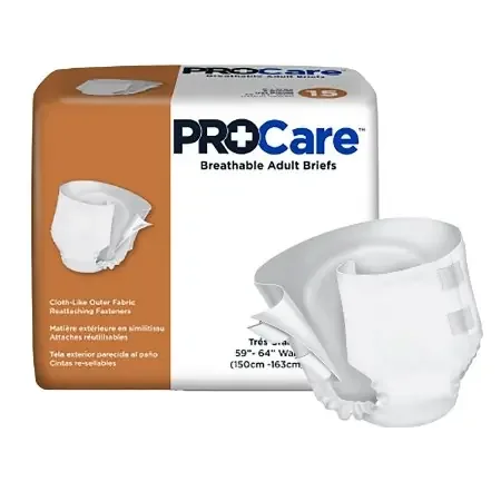 ProCare – Unisex Adult Incontinence Brief X-Large Disposable Heavy Absorbency – CRB-014/1
