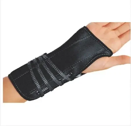 ProCare – Wrist Brace Aluminum / Flannel / Suede Left Hand Black Small – 79-87213
