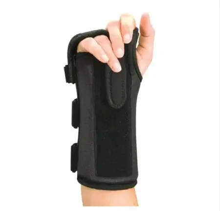 ProCare ComfortFORM – Boxer Fracture Brace Nylon / Aluminum / Foam / Elastic Left Hand Black Large – 79-87467