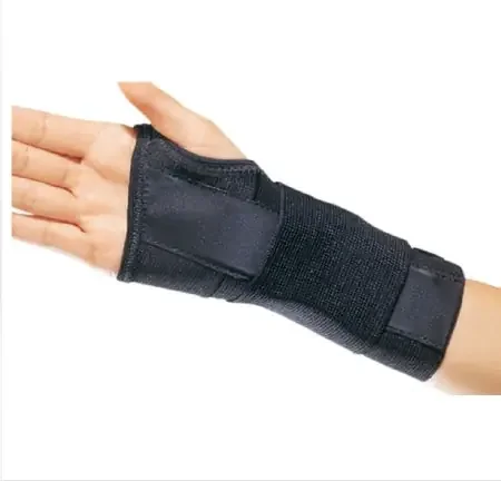 ProCare CTS – Wrist Brace Contoured Aluminum / Cotton / Elastic Left Hand Black X-Large – 79-87168