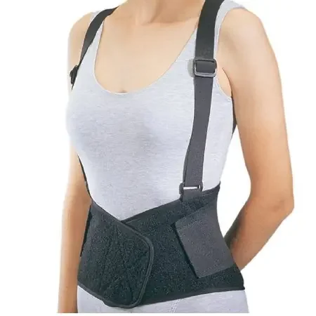 PROCARE Industrial – Worker Back Support with Suspenders Medium Hook and Loop Closure 30 to 36 Inch Waist Circumference 8 Inch Height Adult – 79-89145