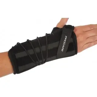 ProCare Quick-Fit – Wrist Brace Foam / Nylon Right Hand Black One Size Fits Most – 81-87460