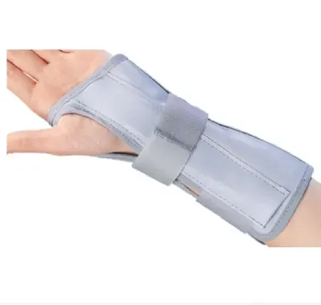 ProCare Universal – Wrist / Forearm Brace Aluminum / Flannelette / Nylon Right Hand Navy Blue One Size Fits Most – 79-87070