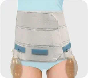 Prody – Abdominal Binder Hook and Loop Closure 55 to 72 Inch Hip Circumference 9 Inch Height Adult – 08148228