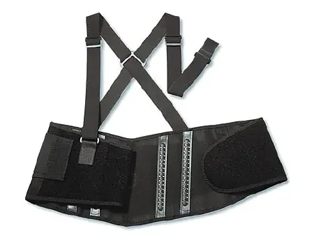 ProFlex 2000SF High Performance – Worker Back Support with Suspenders Medium Hook and Loop Closure 30 to 34 Inch Waist Circumference Adult – 11283