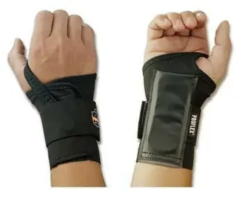 ProFlex 4000 – Wrist Support Single Strap Elastane / Elastic / Polyester Right Hand Tan Small – 70102