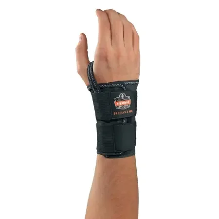 ProFlex 4010 – Wrist Support Double Strap Elastane / Elastic / Polyester Left Hand Black Small – 70032
