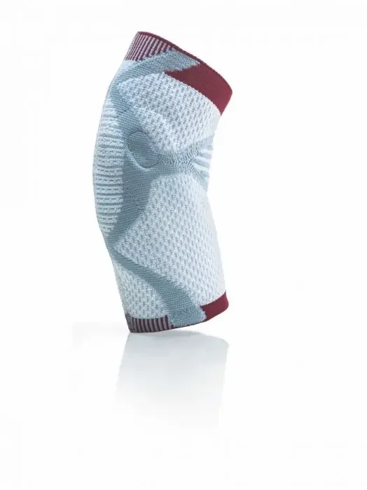 PROLITE – Elbow Support X-Large Pull-On Left or Right Elbow 10 5/8 to 11 3/8 Inch Circumference Gray / White – 7589005