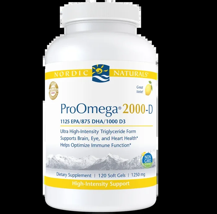 ProOmega 2000 D (120 softgels) by Nordic Naturals