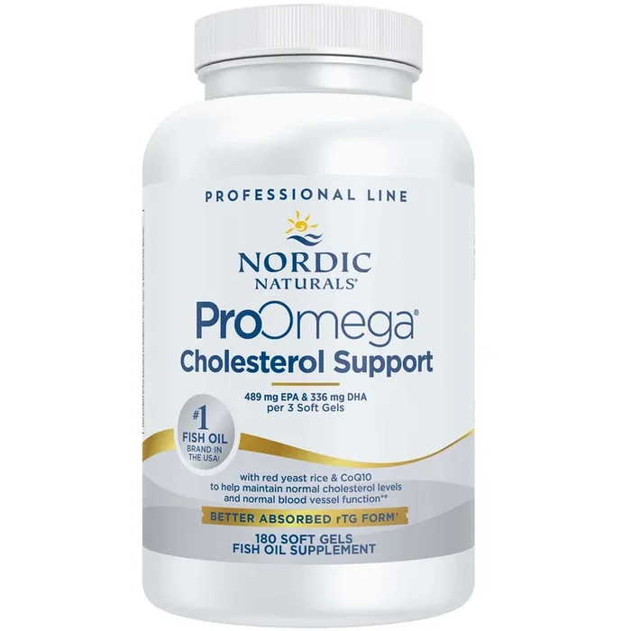 ProOmega Cholesterol Support 180 softgels by Nordic Naturals