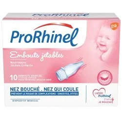 Prorhinel 10 Embouts Jetables Souples