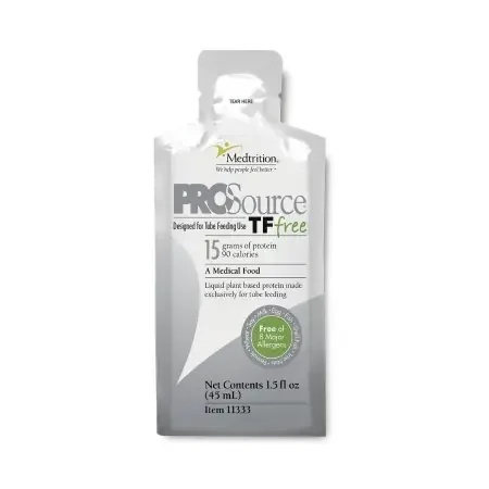 ProSource TF Free – Tube Feeding Formula 1.5 oz. Pouch Ready to Hang Unflavored Adult – 11333