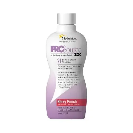 ProSource ZAC – Protein Supplement Berry Punch Flavor 32 oz. Bottle Ready to Use – 11555