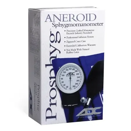Prosphyg – Aneroid Sphygmomanometer Unit 2-Tubes Adult Size 11 Cuff – 760-11ABCA