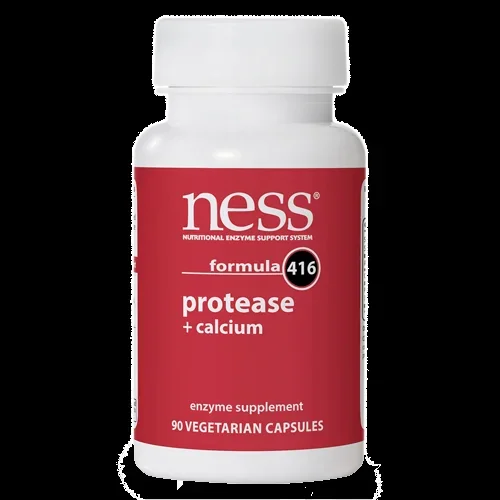 Protease + Calcium formula 416 Ness Enzymes FOR38