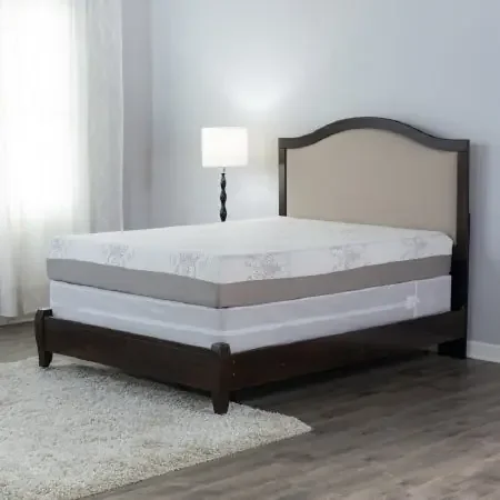 Protect-A-Bed – Mattress Cover 54 X 80 X 13 Inch 100% Polyester Main Panel / 100% Polyurethane Laminate Lining / 100% Polyester Skirt For Full X-Large Sized Mattresses – 83127-HEAL